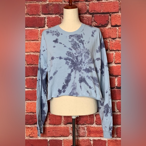 Gildan Tops - 3/$20 Gildan Ultra 100% Cotton Tie Dye Long Sleeve T Shirt Size Large
